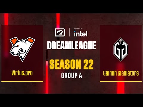 Dota2 - Virtus.pro vs Gaimin Gladiators - Game 1 - DreamLeague Season 22 - Group A