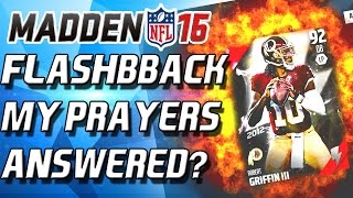 OMG! NEW FLASHBACKS! MY PRAYERS ANSWERED?!!!! - Madden 16 Ultimate Team