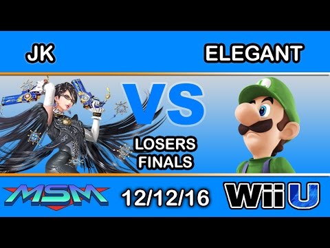 MSM 78 - Yatta | JK (Bayonetta) Vs. eM | Elegant (Luigi) Losers Finals - Smash Wii U