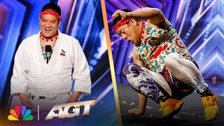 Mr. Cherry Attempts to Break a Record For Crushing Walnuts! | AGT thumbnail