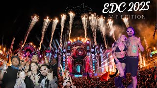our first VIP EDC 2025 experience