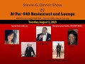 Stevie G Dinner Shows 1 August 1 2023 Par 440 Short Hills NJ