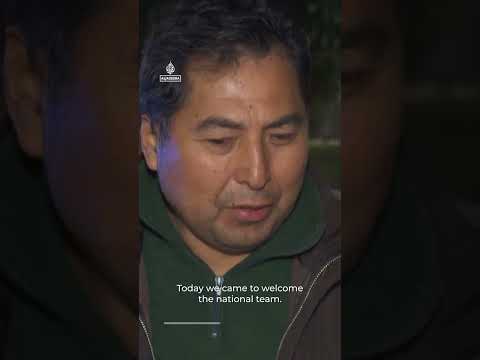 Argentina players receive heroes’ welcome home despite World Cup defeat | AJ #shorts