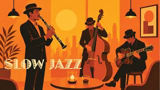 Relaxing Jazz , Vintage Clarinet Jazz Nights  Cozy Café Jazz for Reading & Peaceful Evenings