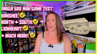 Amiga 500 Mini: Testing NEW Games that you suggested