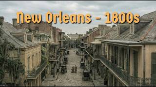 A Tour of New Orleans in the 1800s (AI Reconstruction)