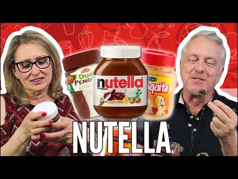 IDOSOS PROVANDO DOCES MODERNOS - NUTELLA, OVOMALTINE E PAÇOQUITA