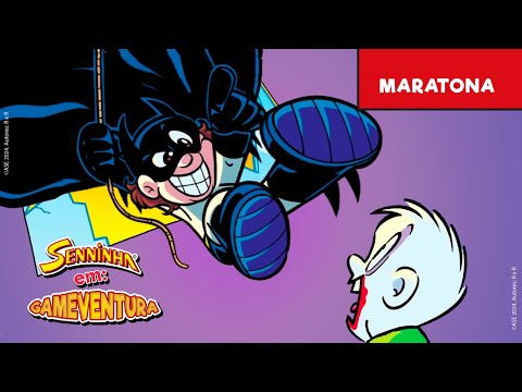 Capa de Gameventura do Senninha | Maratona 3 - Super Heróis