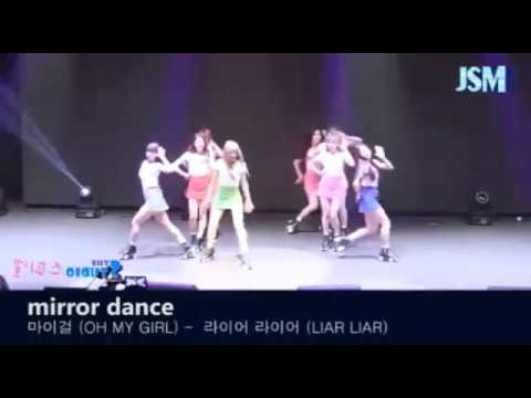 [Fancam] Mirrored 오마이걸(OH MY GIRL)_'LIAR LIAR'