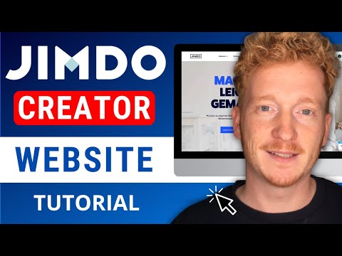 Jimdo Creator Tutorial: Jimdo Website erstellen mit dem Profi System