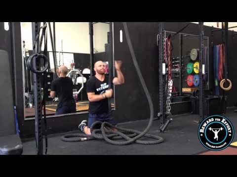 Battle Rope Vertical Rope Pull