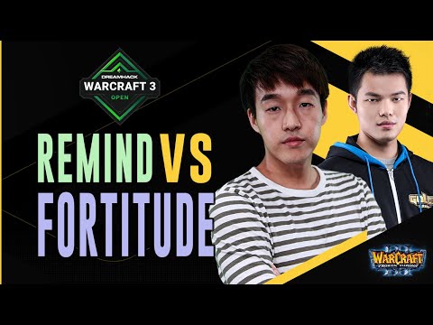 WC3 - DreamHack Summer '20 - Asian Closed Qualifier: [NE] ReMinD vs. Fortitude [HU] (Decider)