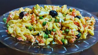 Healthy Macaroni Salad | Recipe For Diet | Ramzan Recipe 2024 | Veg Pasta Salad Recipe