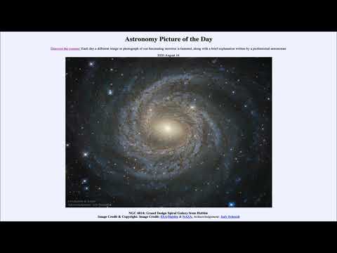 2020 August 16 - NGC 6814: Grand Design Spiral Galaxy from Hubble