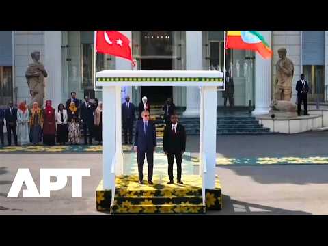Ethiopian PM Abiy Ahmed Receives Erdogan at National Palace | APT