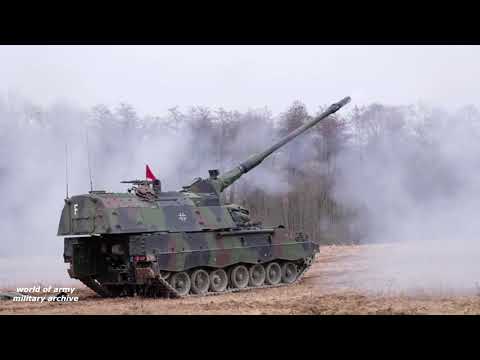 PzH 2000 Howitzer Live-fire | German Self-Propelled Artillery