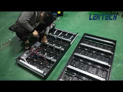 How to install a small led screen with P4 led module DIY