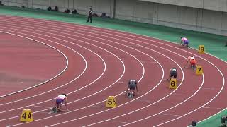 2020年埼玉県陸上競技選手権大会　男子400m予選３組　地主、杉田、佐藤