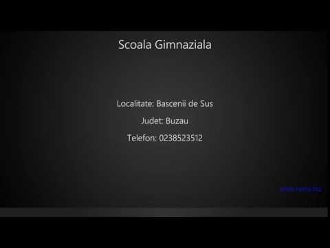 Scoala Gimnaziala Bascenii de Sus