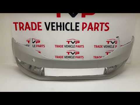 For Skoda Octavia 2017-2019 Front Bumper Primed Without PDC & Washer Holes video