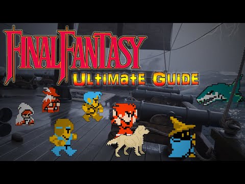 #FinalFantasy Final Fantasy NES - ULTIMATE GUIDE - ALL Treasures, MAPS, ENEMY DATA, and MORE!