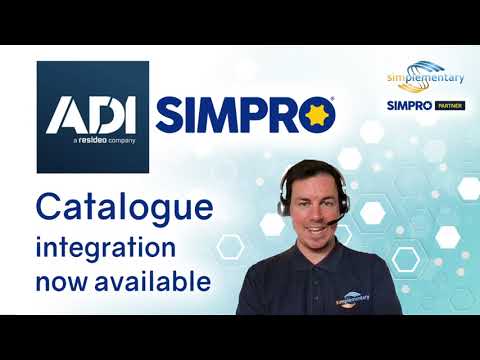 Play: ADI Global for Simpro – integrated catalogues and live stock