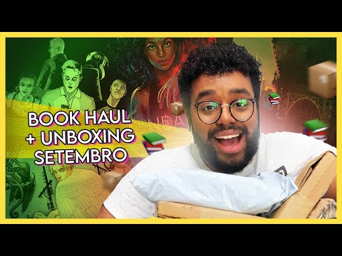 BOOK HAUL UNBOXING DE SETEMBRO | LEO ALVES