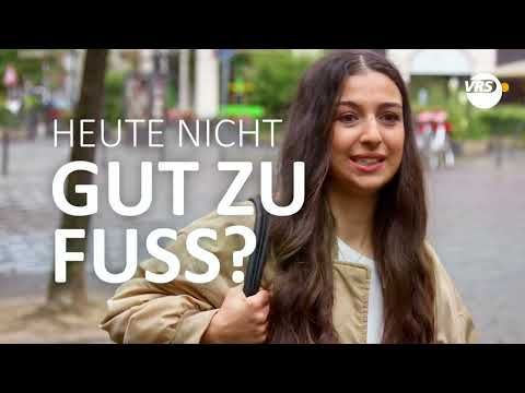 Heute nicht gut zu Fuß? | Jetzt VRS-App holen