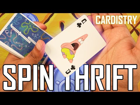 FLASHY Beginner CARDISTRY Flourish | SPIN THRIFT