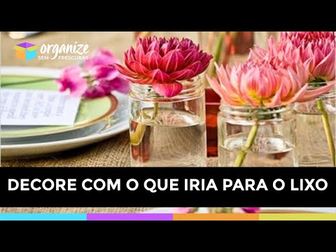 DECORATE YOUR HOME WITH RECYCLABLE PRODUCTS | CREATIVE AND ECONOMICAL IDEAS! Organize Without the...