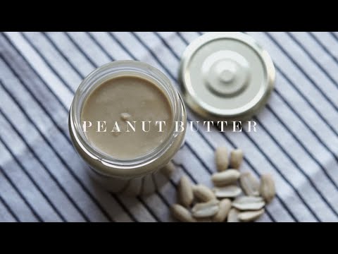 Homemade Peanut Butter
