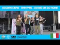 GOLDEN CREW ENHYPEN GO BIG OR GO HOME NAPOLI COMICON 24 ITALY