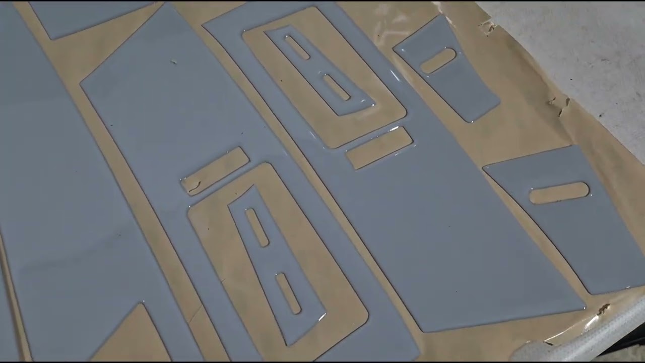 Volkswagen Crafter 2006-2016 гг. Накладки на панель приборов (50 деталей) Алюминий Video 1