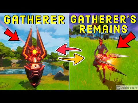 How To Destroy Gatherers & Deal Damage With a Gatherer’s Remains! - Week 4 Challenges Fortnite!