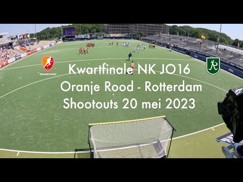 JO16 Shootouts kwartfinale NK OranjeRood - Rotterdam - 10 juni 2023