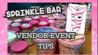Sprinkle Bar Vendor Tips!! | Pink Zebra