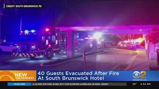 Hotel Fire In South Brunswick, N.J.