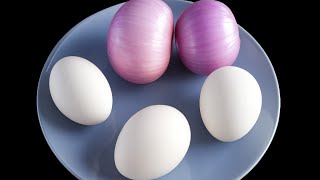 Just 2 Onions And 3 Eggs Very Delicious Dish