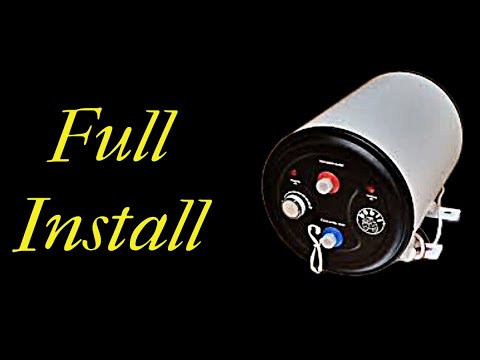 Bobil Vans Air Hybrid Water Heater FULL INSTALL / Van Life