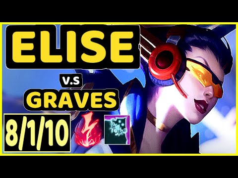 CINKROF (ELISE) vs GRAVES - 8/1/10 KDA JUNGLE GAMEPLAY - EUW Ranked GRANDMASTER