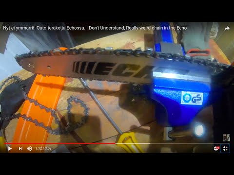 Nyt ei ymmärrä! Outo teräketju Echossa. I Don't Understand, Really weird chain in the Echo