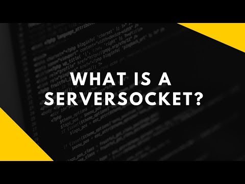 What is a ServerSocket