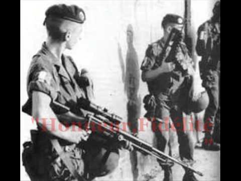 La légion marche vers le front , chant du 2e REP