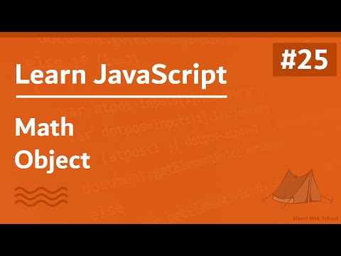 Learn JavaScript In Arabic 2021 - #025 - Math Object