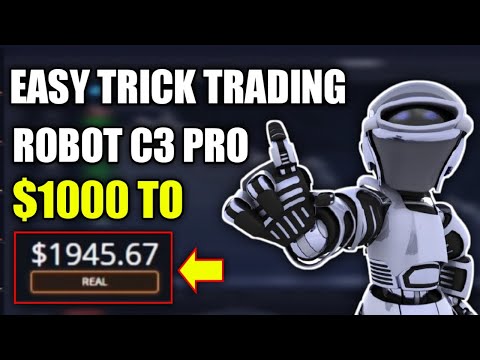 Easy Trick Trading Robot C3 Pro - in Binary Option - $100 to $1000 || 100% Work