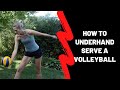 How to Underhand Serve a Volleyball
