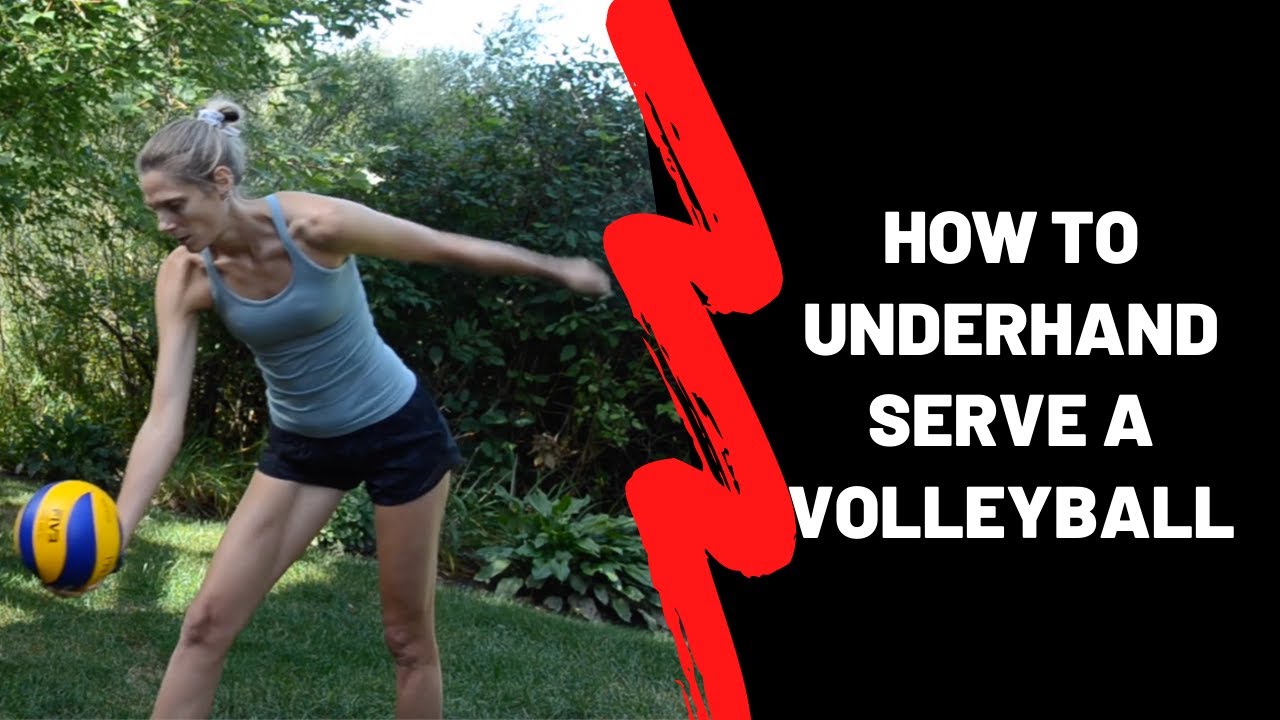 How to Underhand Serve a Volleyball