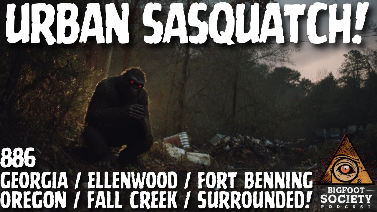 Military Base Shadows: Bigfoot and the Red-Eyed Giants