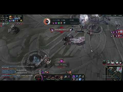 Cho'Gath Mid vs Ornn Vs Bot Jhin and Varus - League of Legends