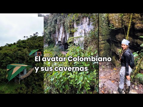 El peñón, Santander. El avatar Colombiano con sus cavernas.  Turismo, bosques de Pandora 